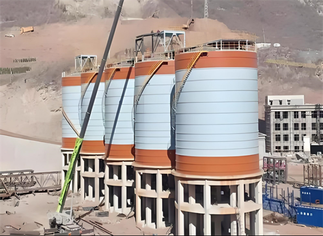 市南高架钢板仓